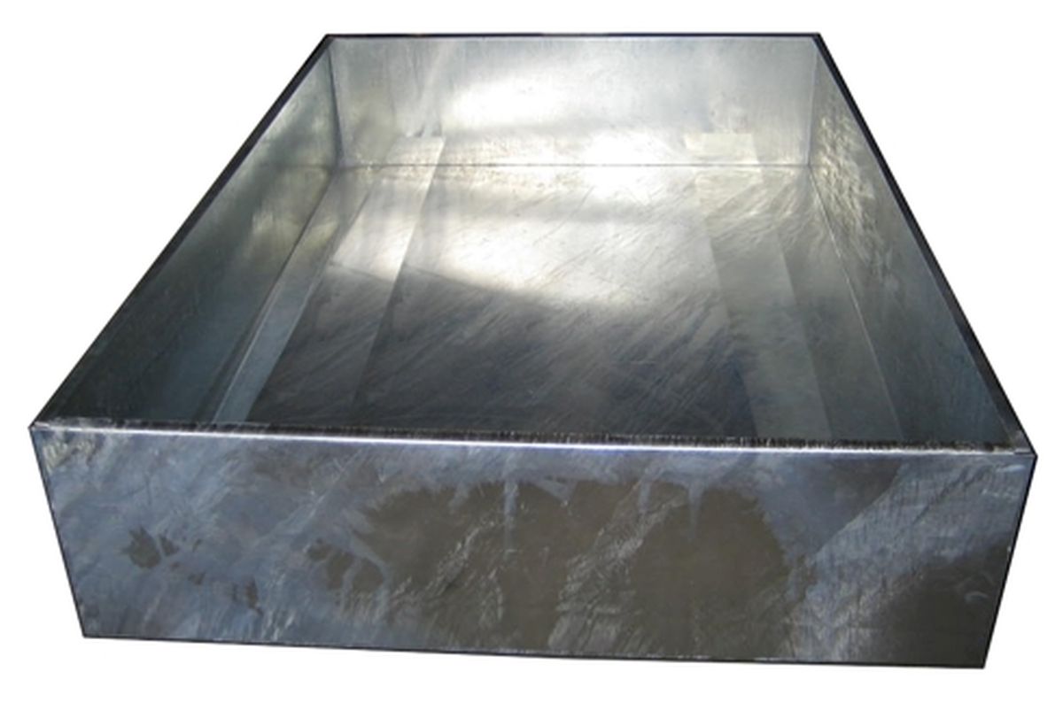 Trafo-Ölauffangwanne TAW S-5 feuerverzinkt allseitig geschlossen