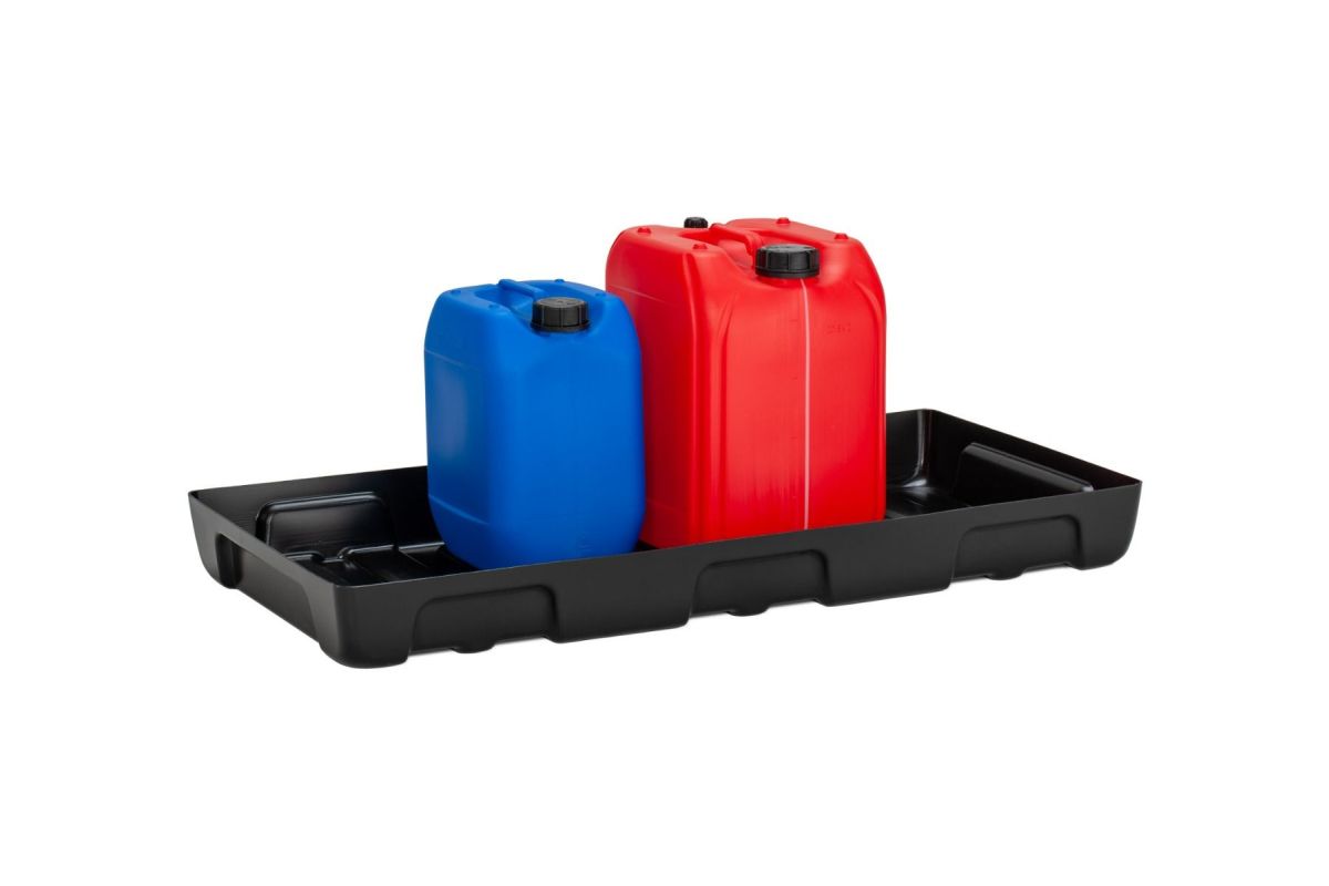 711731_1 PE-Regalauffangwanne 1000 x 500 für Regale mit Breite 1000 mm, Tiefe 500 mm