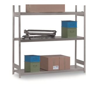 Fachbodenregale und Wannenbodenregale