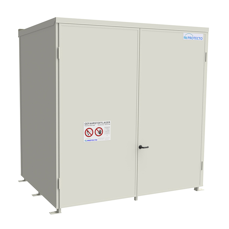 Regalcontainer mit Flügeltoren und 3 Lagerebenen – Typ RC 26-1XX.3