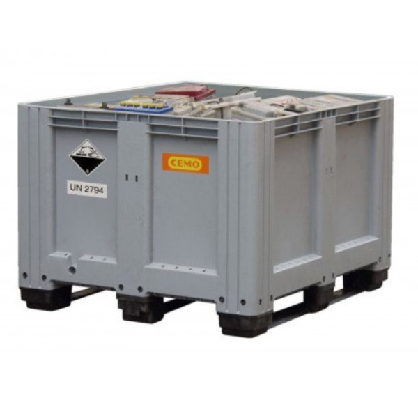 Sammelbehälter 610l / Altbatterie-Box