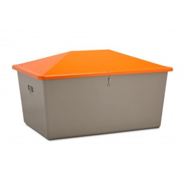 Streugutbehälter 2200l grau/orange